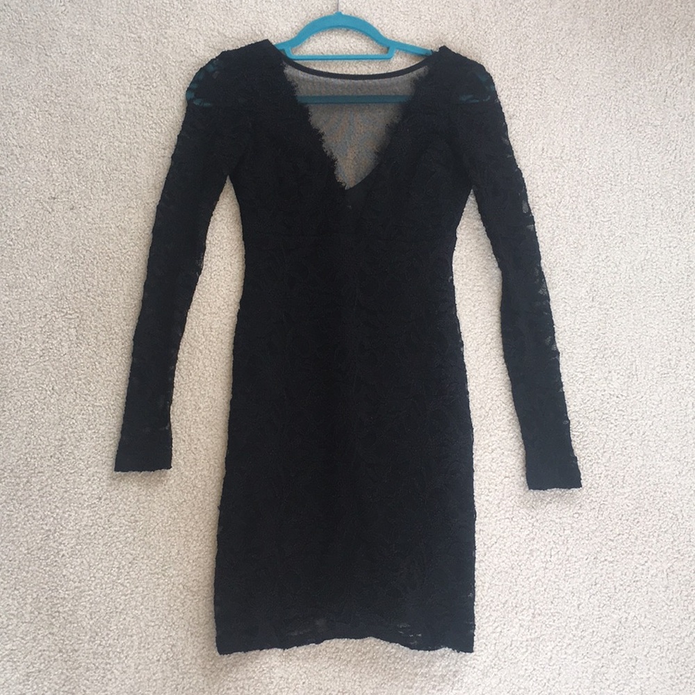 Little Black Lace Dress